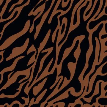 Vector illustration of seamless zebra pattern Stock Illustration