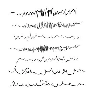 Vector illustration set of markers including elements. Illustrazione stock
