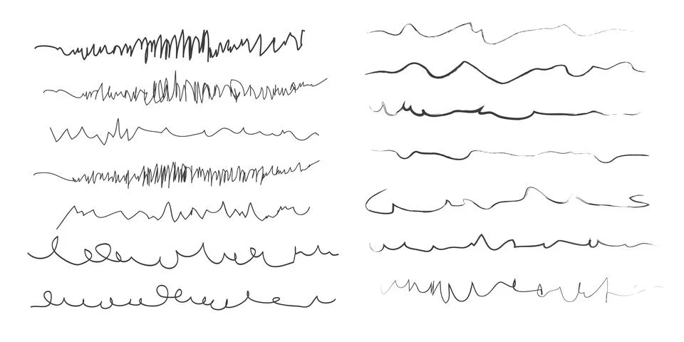 Vector illustration set of markers including elements. Stock Illustration
