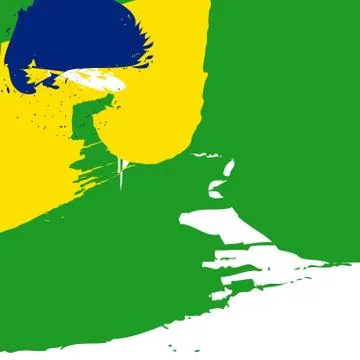Vector Illustration for Seventh of September, The Independence Day of Brazil. Stock Illustration