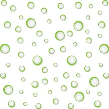 Vector illustration of shiny bubbles . Stock Illustration