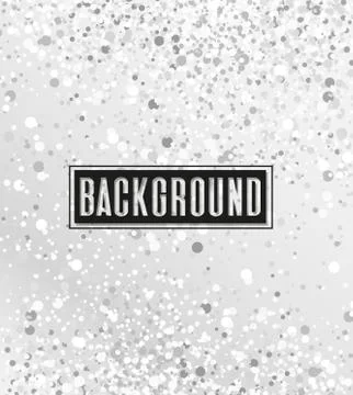 Vector illustration silver glitter light Stock Illustration