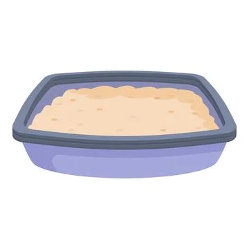 Vector illustration of a simple cartoonstyle hummus tray, perfect for foodthemed Stock Illustration