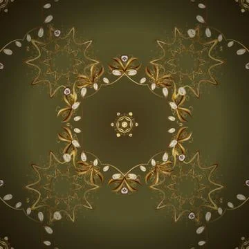 Vector illustration. In simple style. Abstract seamless pattern for sketch, clot Illustrazione stock