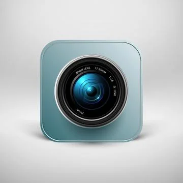 Vector illustration of a single detailed security camera Stock-Illustration