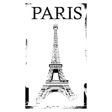 Vector illustration of single Paris icon Illustrazione stock