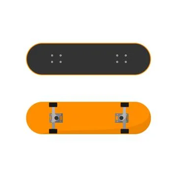 Vector Illustration of Skateboard Stock Illustration