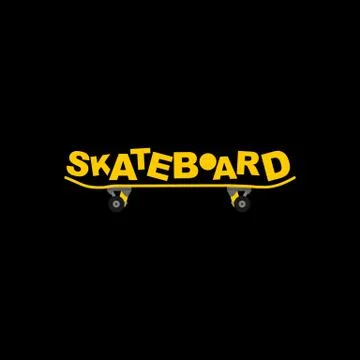 Vector Illustration of Skateboard Illustrazione stock
