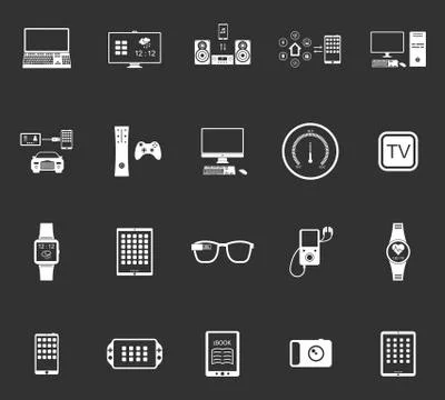 Vector Illustration Smart Devices Free Stock Illustration