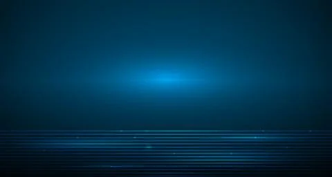 Vector illustration smooth lines in dark blue color background Stock Illustration