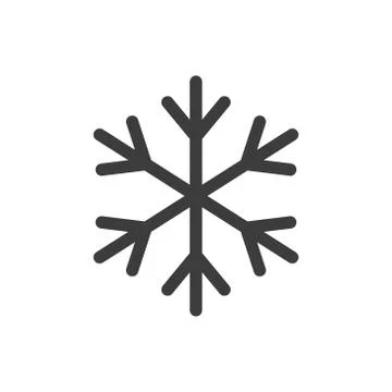 Vector illustration of snowflake Icon design. Isolated. Stock Illustration