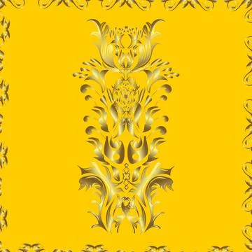 Vector illustration. Snowflakes pattern. Snowflake ornamental pattern. Snowflake Illustrazione stock