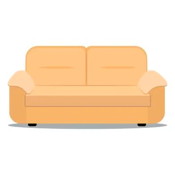 Vector illustration of sofa Stock Illustration