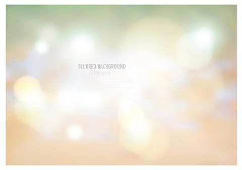 Vector illustration of soft colored abstract blurred light background layout Stock Illustration