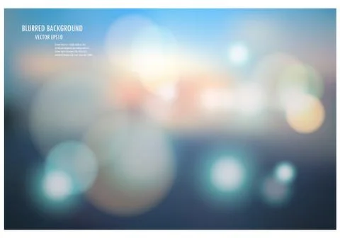 Vector illustration of soft colored abstract blurred light background layout Stock Illustration