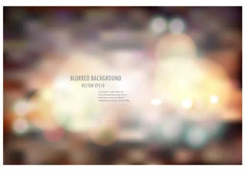 Vector illustration of soft colored abstract blurred light background layout Stock Illustration