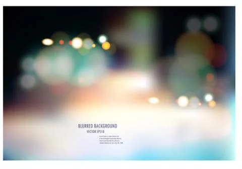 Vector illustration of soft colored abstract blurred light background layout Stock Illustration