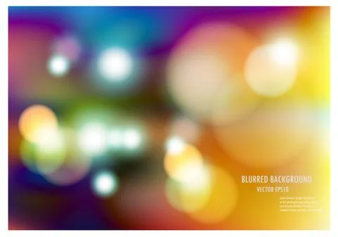 Vector illustration of soft colored abstract blurred light background layout Stock Illustration
