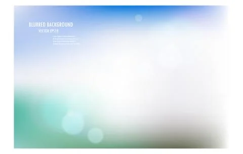 Vector illustration of soft colored abstract blurred light background layout Stock Illustration