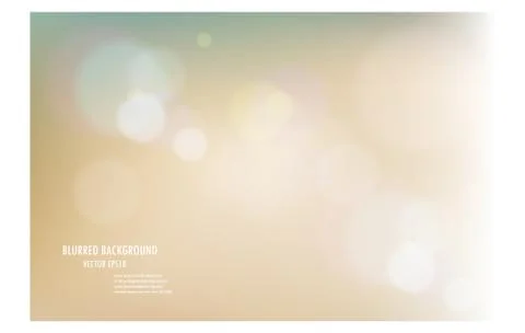 Vector illustration of soft colored abstract blurred light background layout Stock Illustration