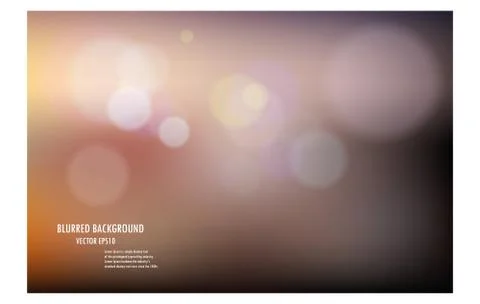 Vector illustration of soft colored abstract blurred light background layout Stock Illustration