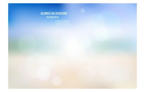 Vector illustration of soft colored abstract blurred light background layout Stock Illustration