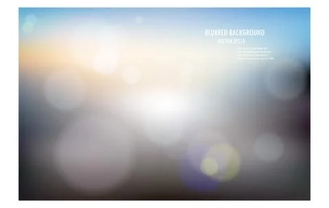 Vector illustration of soft colored abstract blurred light background layout Illustrazione stock
