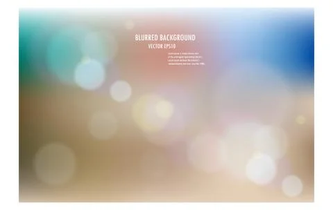 Vector illustration of soft colored abstract blurred light background layout Illustrazione stock