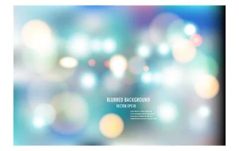 Vector illustration of soft colored abstract blurred light background layout Stock Illustration