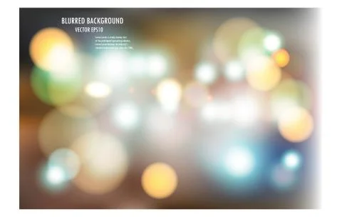 Vector illustration of soft colored abstract blurred light background layout Stock Illustration