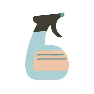 Vector illustration Spray. Object isolated on white background, cartoon style Stock Illustration