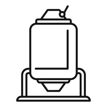 Vector illustration of a spray paint can Stock Illustration