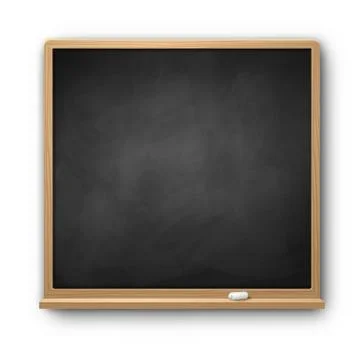 Vector illustration of square chalkboard 스톡 일러스트