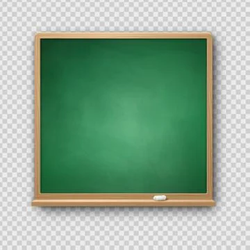 Vector illustration of square chalkboard Stock Illustration