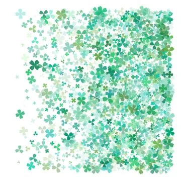 Vector Illustration of a St. Patrick's Day Background. Simple design Stock-Illustration