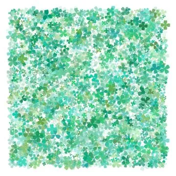 Vector Illustration of a St. Patrick's Day Background. Simple design Stock-Illustration