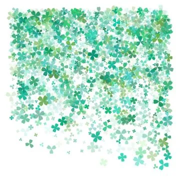 Vector Illustration of a St. Patrick's Day Background. Simple design Stock-Illustration