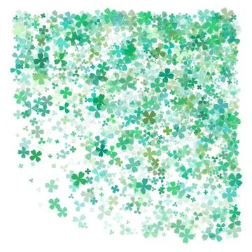 Vector Illustration of a St. Patrick's Day Background. Simple design Stock-Illustration