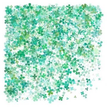 Vector Illustration of a St. Patrick's Day Background. Simple design Illustrazione stock