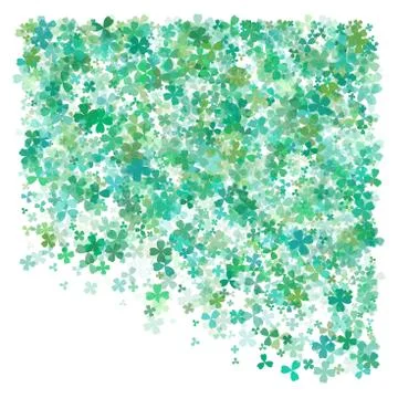 Vector Illustration of a St. Patrick's Day Background. Simple design Stock-Illustration