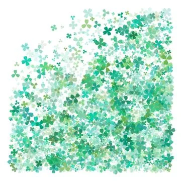 Vector Illustration of a St. Patrick's Day Background. Simple design Stock Illustration