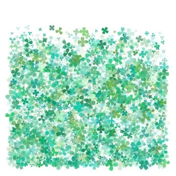 Vector Illustration of a St. Patrick's Day Background. Simple design Stock Illustration