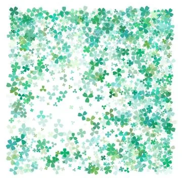 Vector Illustration of a St. Patrick's Day Background. Simple design Stock Illustration