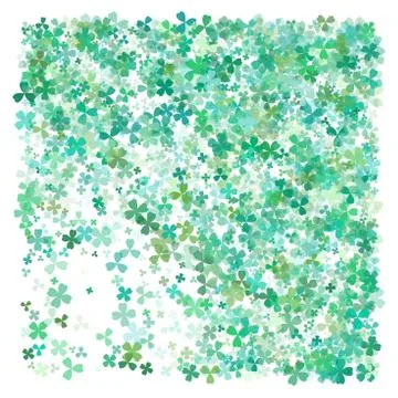 Vector Illustration of a St. Patrick's Day Background. Simple design Stock Illustration