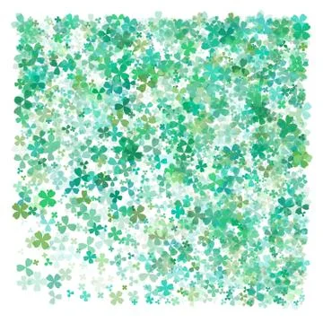 Vector Illustration of a St. Patrick's Day Background. Simple design Stock Illustration