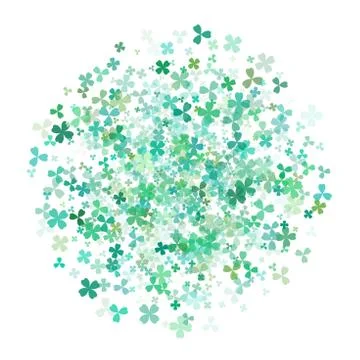 Vector Illustration of a St. Patrick's Day Background. Simple design Illustrazione stock