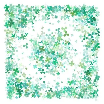 Vector Illustration of a St. Patrick's Day Background. Simple design Stock-Illustration