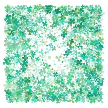 Vector Illustration of a St. Patrick's Day Background. Simple design Stock Illustration