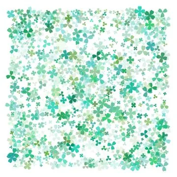 Vector Illustration of a St. Patrick's Day Background. Simple design Stock Illustration