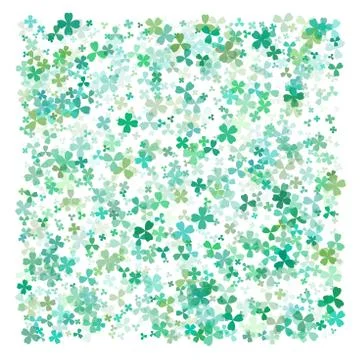 Vector Illustration of a St. Patrick's Day Background. Simple design Stock-Illustration